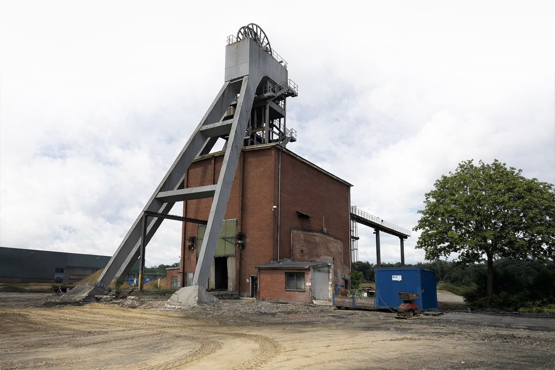Fördergerüst und Schachthalle des Nordschachts in Ibbenbüren
